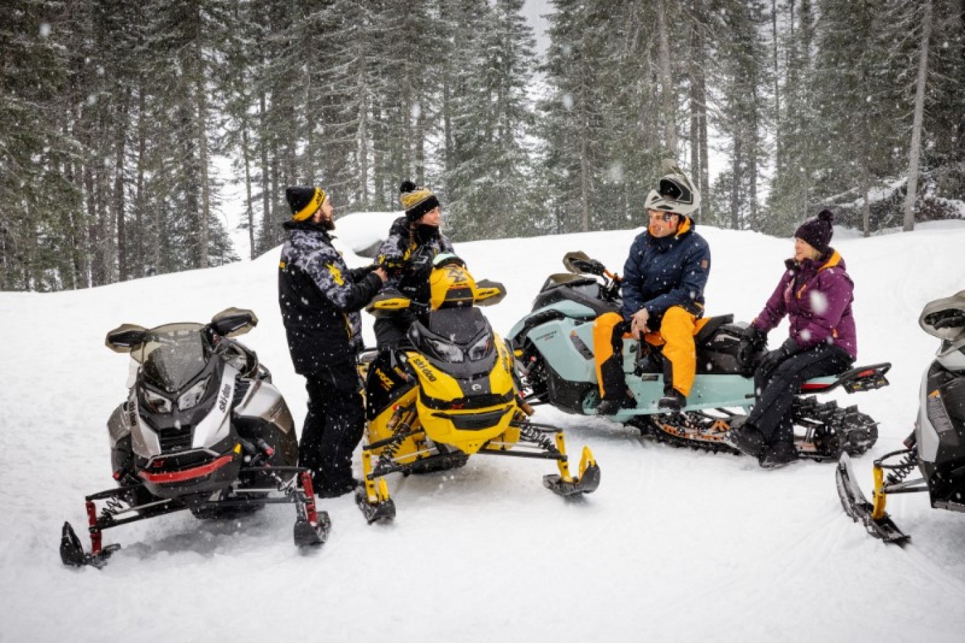 Ski-Doo a prezentat snowmobilele sezonului 2024
