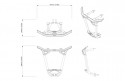 Bullbar spate Desert Can-Am Maverick R rosu