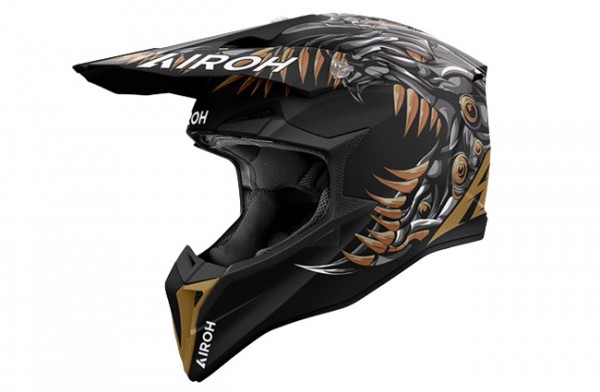 Casca Airoh Wraaap CYBORG