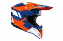 Casca Airoh Wraaap Vision Orange/Blue