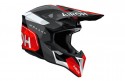 Casca Airoh Wraaap Conquer Red Gloss