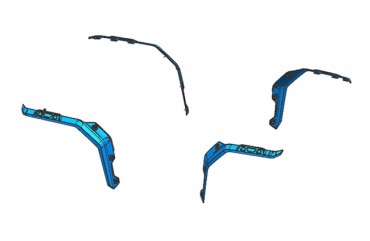 Set Overfendere ATV GOES 1000