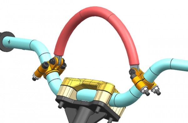 Mud strap ghidon ATV CFORCE 800 / 850 / 1000 / TOURING