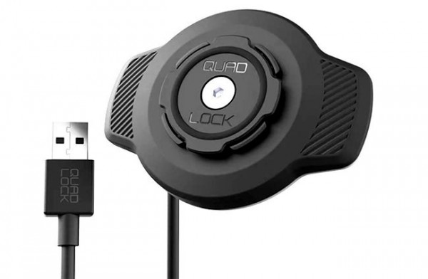 Cap de incarcare wireless impermeabil moto si e-bike Quad Lock