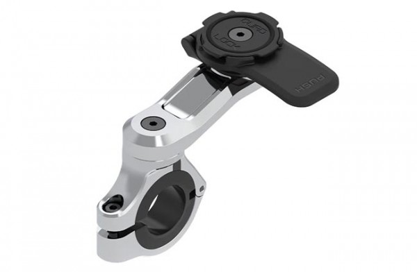 Suport telefon ghidon MOTO QUAD LOCK Pro cromat