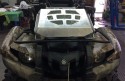 Radiator relocation kit ATV Yamaha Grizzly 700