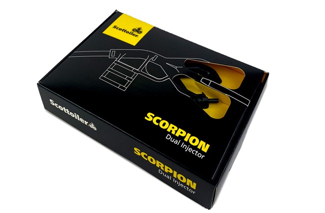 Scorpion Dual Injector Scottoiler - sistem ungere lant-motocicleta