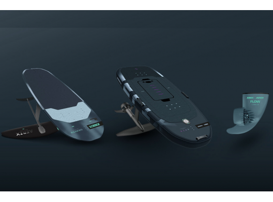 Descoperă noile inovații Jobe 2026: Wakefoil, E-Foil și Flow E-Fin