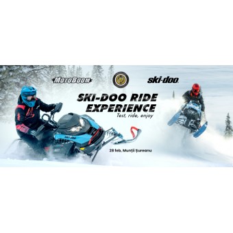 Ski-Doo Ride Experience în Munții Șureanu – adrenalină, zăpadă perfectă și snowmobile la putere maximă Ski-Doo Ride Experience în Munții Șureanu – adrenalină, zăpadă perfectă și snowmobile la putere maximă