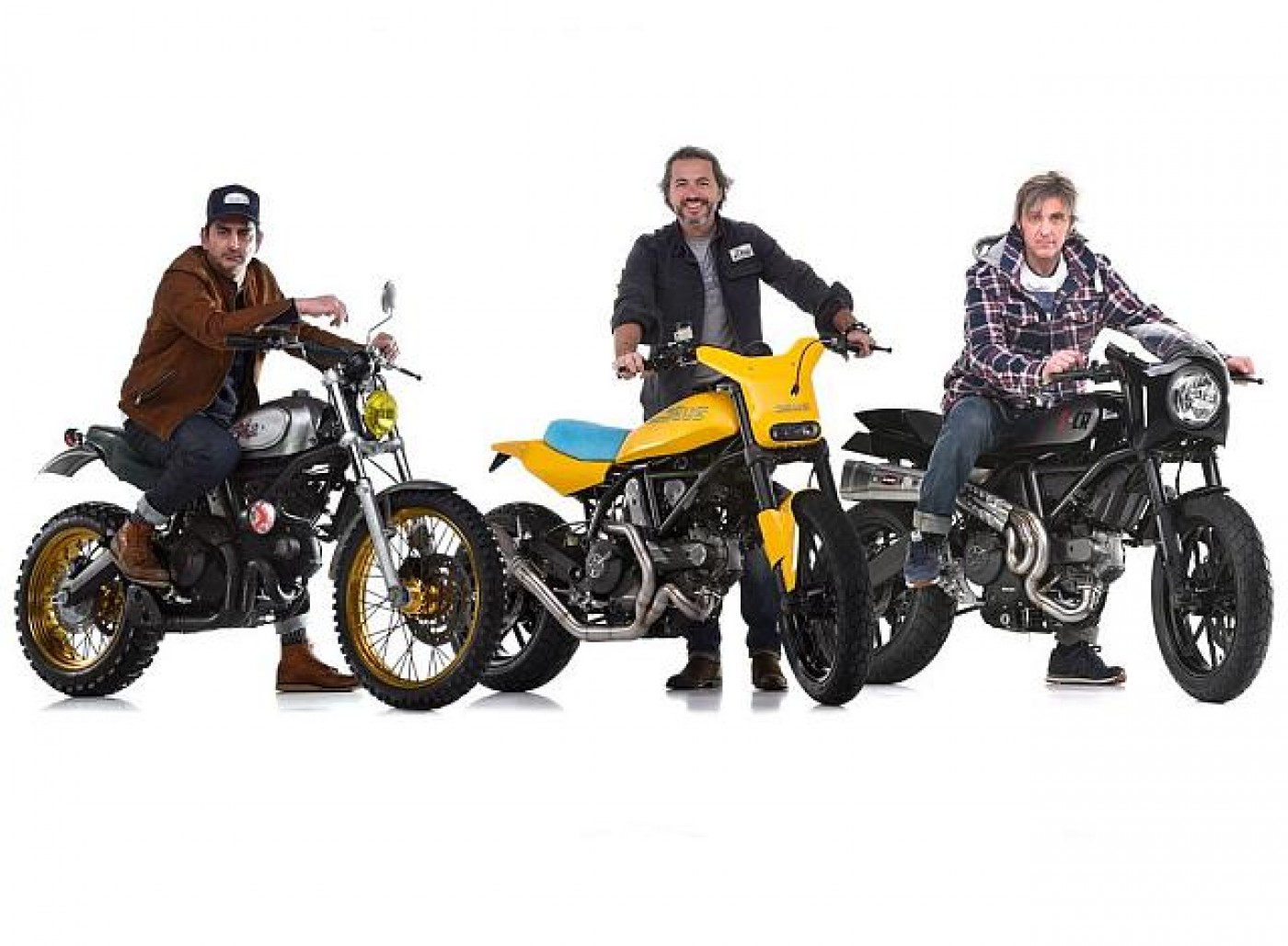 Primele modele Ducati Scrambler Custom Primele modele Ducati Scrambler Custom