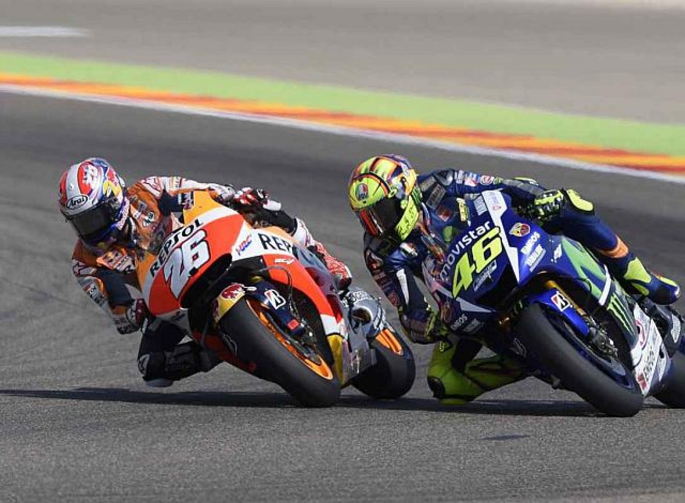 MotoGP: Lorenzo castiga la Aragon si se apropie de Rossi