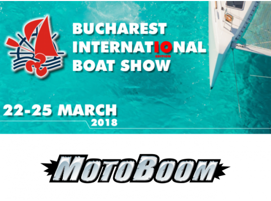 Motoboom participa la Salonul International Nautic Bucuresti 2018