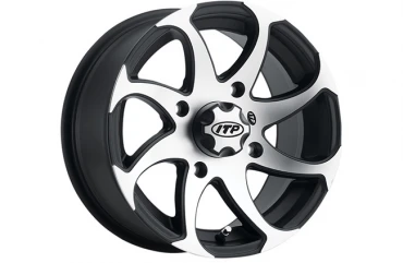 Jante Atv Itp Twister 14X7 4/137 Negru/Argintiu Dreapta
