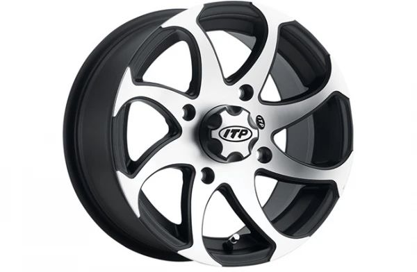 Jante Atv Itp Twister 14X7 4/137 Negru/Argintiu Dreapta