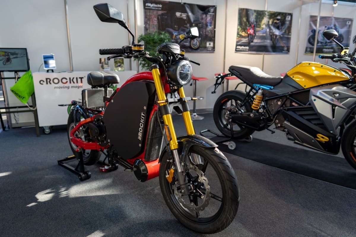 design motocicleta electrica eRockit