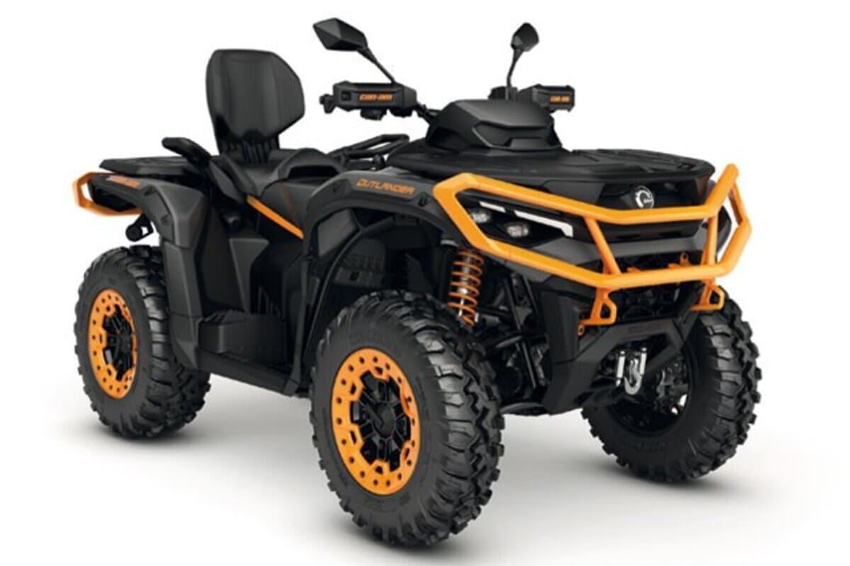 ATV Can-Am Outlander MAX 1000R XTP T ABS Mineral Grey & Orange Crush