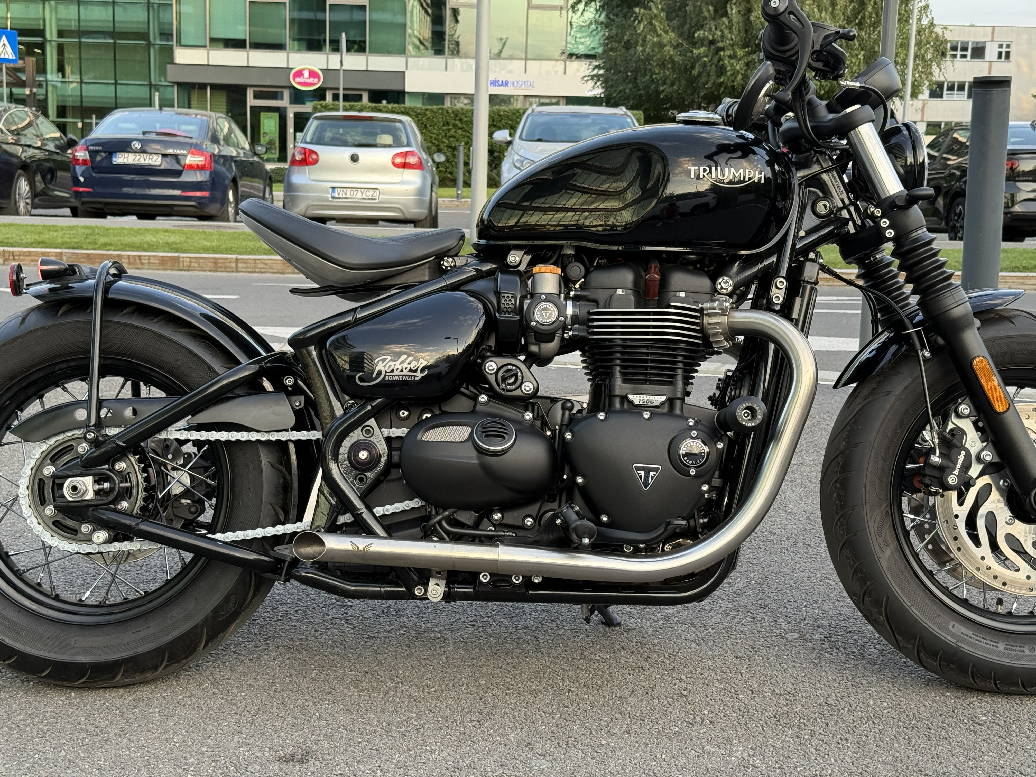 Triumph Bobber 2021 cu 3205 KM