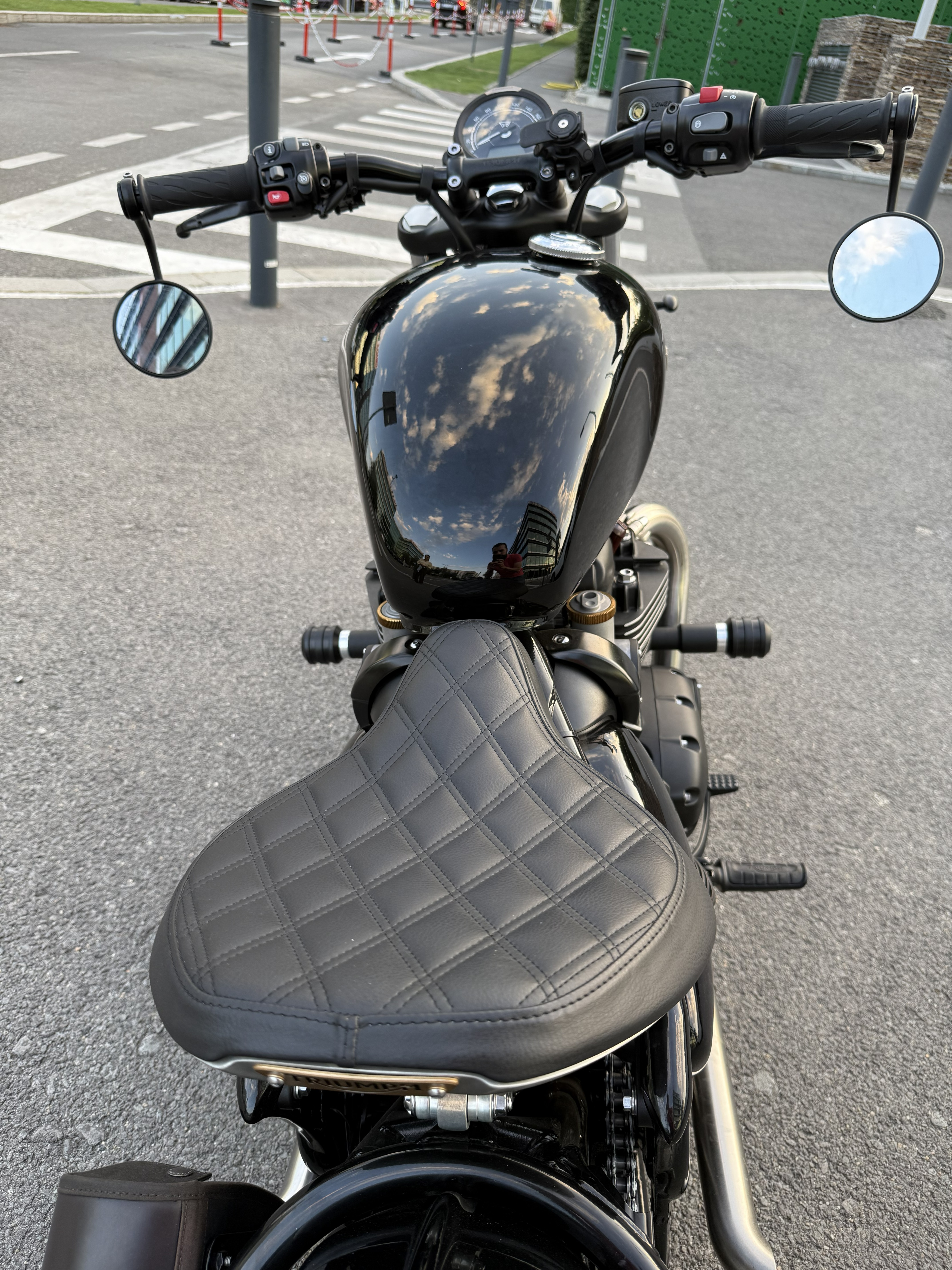 Triumph Bobber 2021 cu 3205 KM