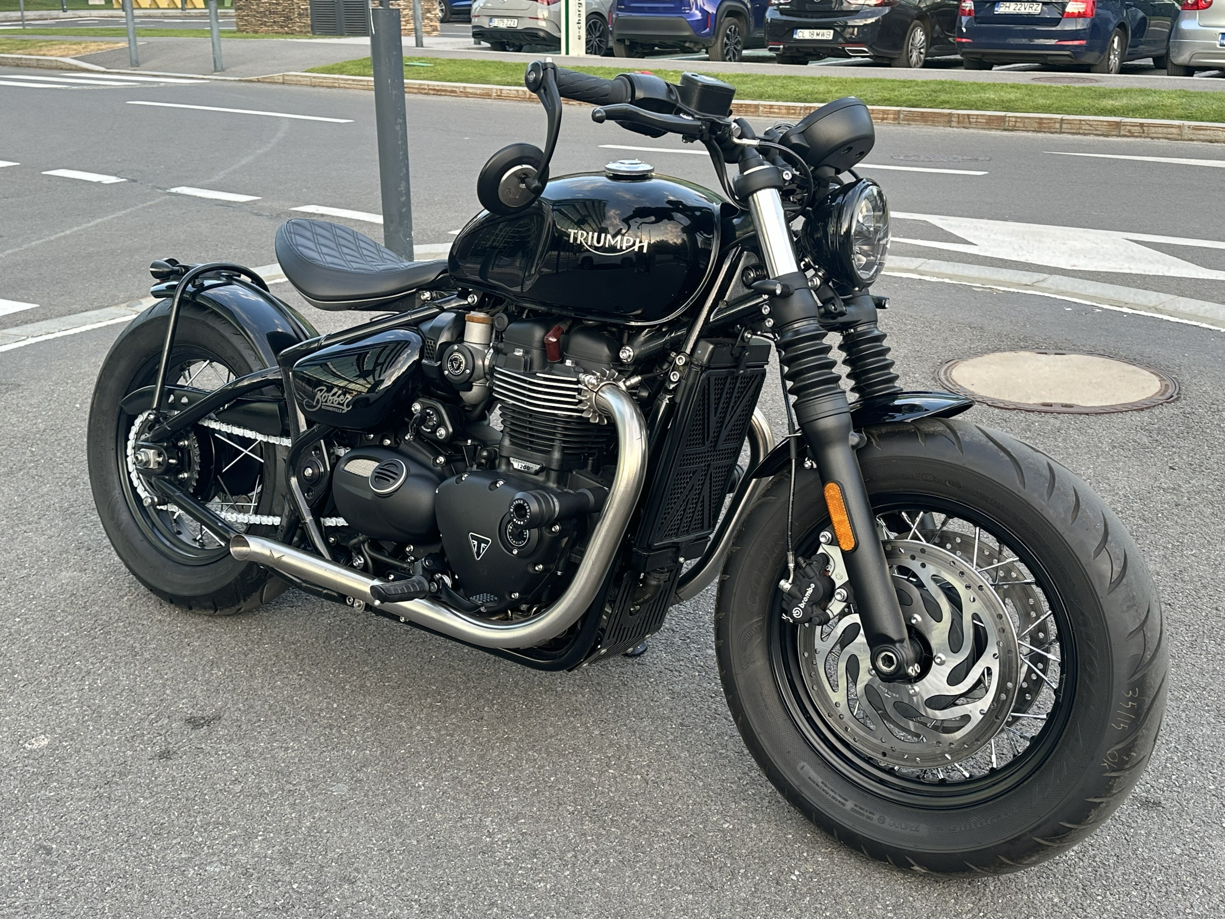 Triumph Bobber 2021 cu 3205 KM